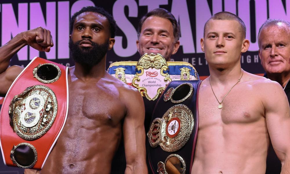 WBA、IBF世界ウェルター級王座統一戦 ジャロン・エニス対エイマンタス・スタニオニス