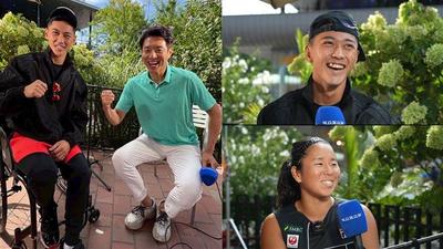 9/2（火）深夜開幕「全米オープンテニス」車いす部門 WOWOW現地レポーター・松岡修造が 	小田凱人、上地結衣にインタビュー！