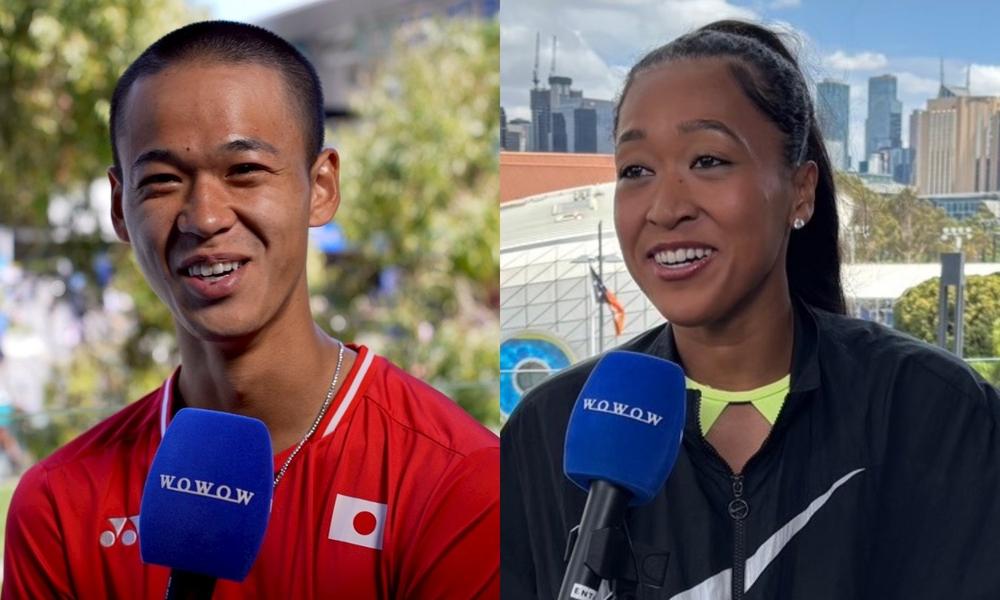 1/18（日）開幕「全豪オープンテニス」 WOWOWが大坂なおみ、坂本怜ら日本勢5選手にインタビュー！