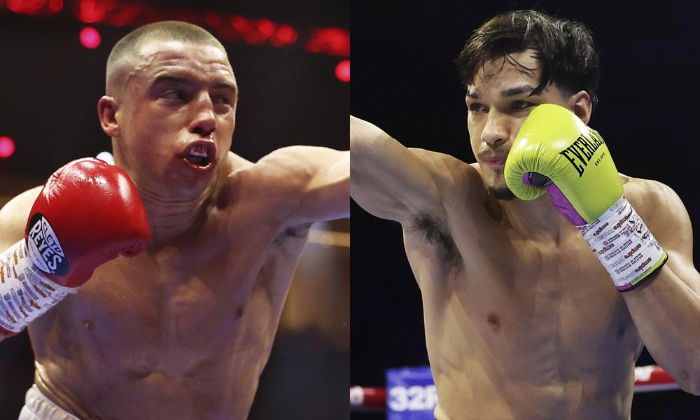 WBA世界フェザー級タイトルマッチ ニック・ボール対ブランドン・フィゲロア