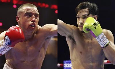 WBA世界フェザー級タイトルマッチ ニック・ボール対ブランドン・フィゲロア