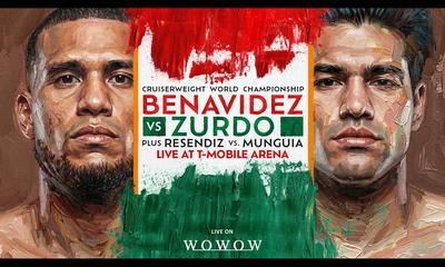 WBA、WBO世界クルーザー級タイトルマッチ  デビッド・ベナビデス対ヒルベルト・ラミレス