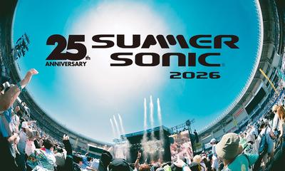 SUMMER SONIC 2026 放送&配信アーティストを公開！ 9月27日（日）午後0:00（正午）～WOWOWで放送&配信！